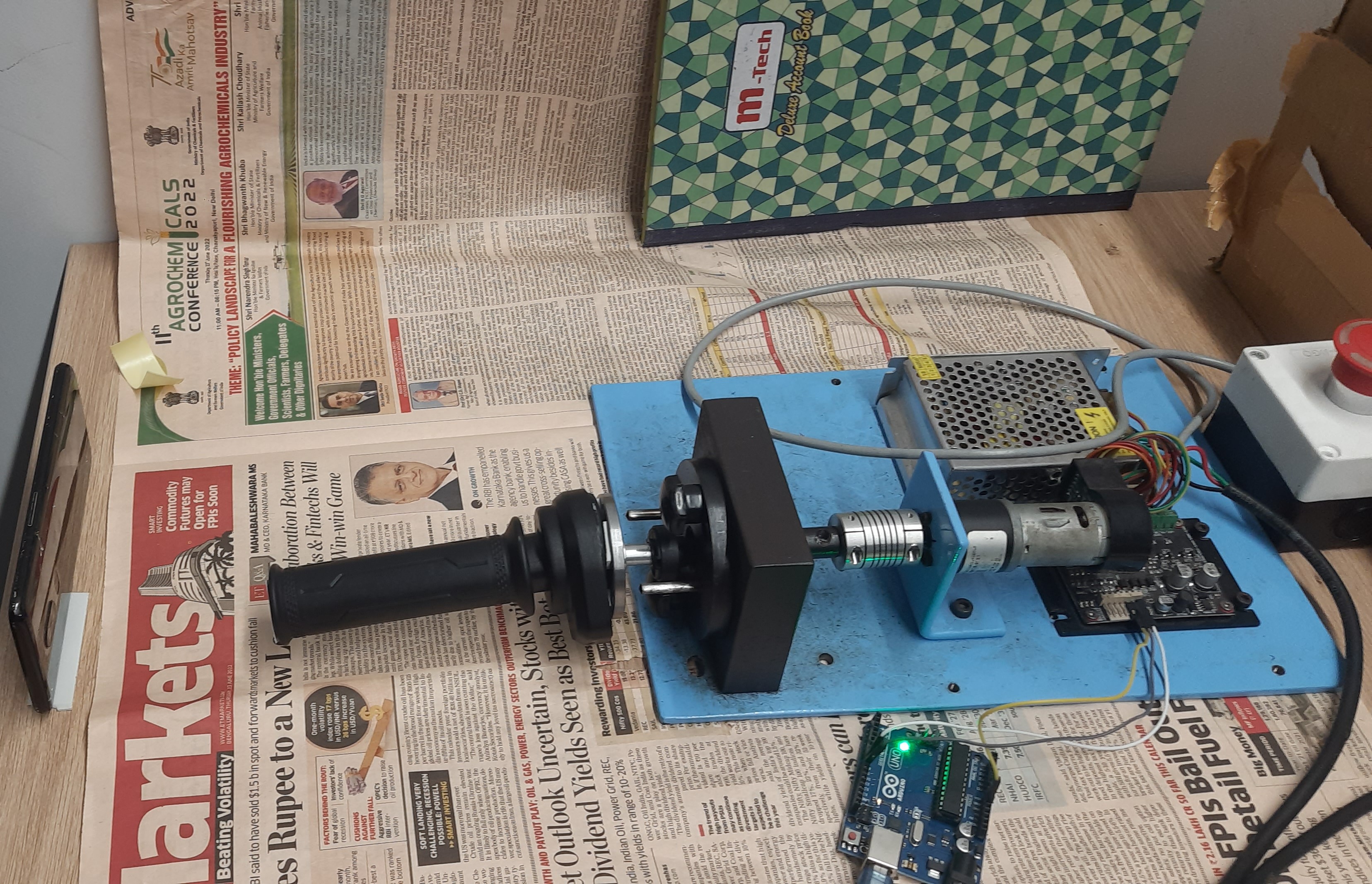 Automotive test bench vision setup overview