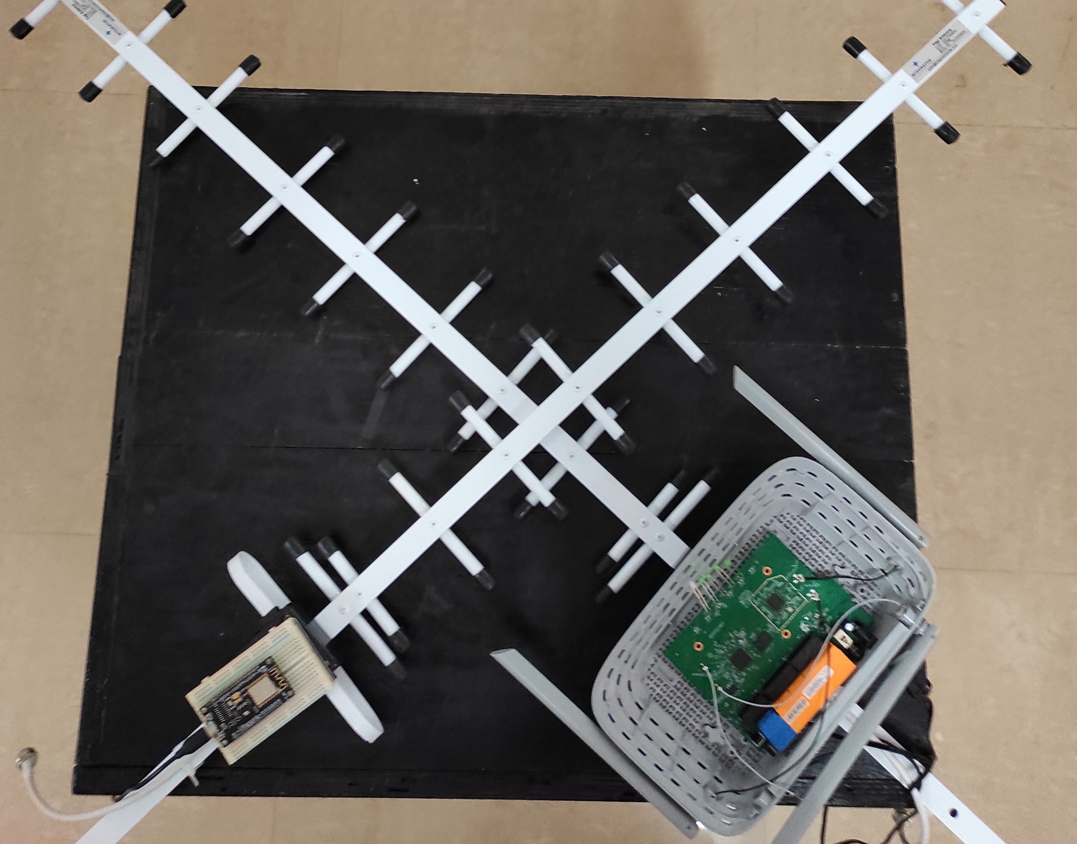 LEWI prototype with Wi-Fi antenna array